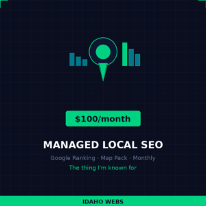Managed Local SEO
