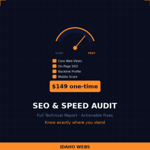 SEO & Speed Audit