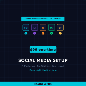Social Media Setup